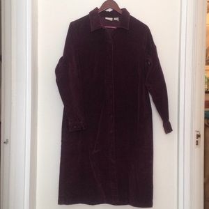 L.L. Bean Women's corduroy collared tunic/dress